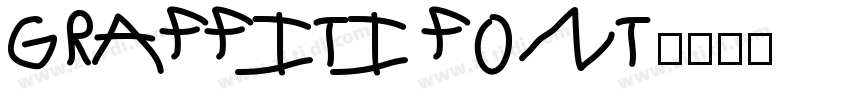 graffiti font字体转换